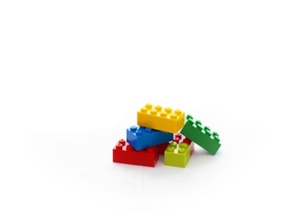 Lego klocek 4na2 24szt